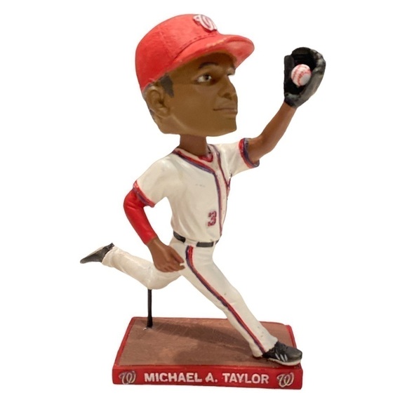 Washington Nationals Collectible 2016 Michael A Taylor Bobblehead MASN - Picture 2 of 8